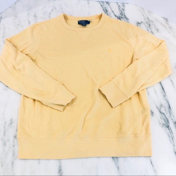 Polo Ralph Lauren Other - Yellow Ralph Lauren Crew Neck Sweatshirt